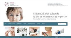 Desktop Screenshot of dermatologiaclinica.es